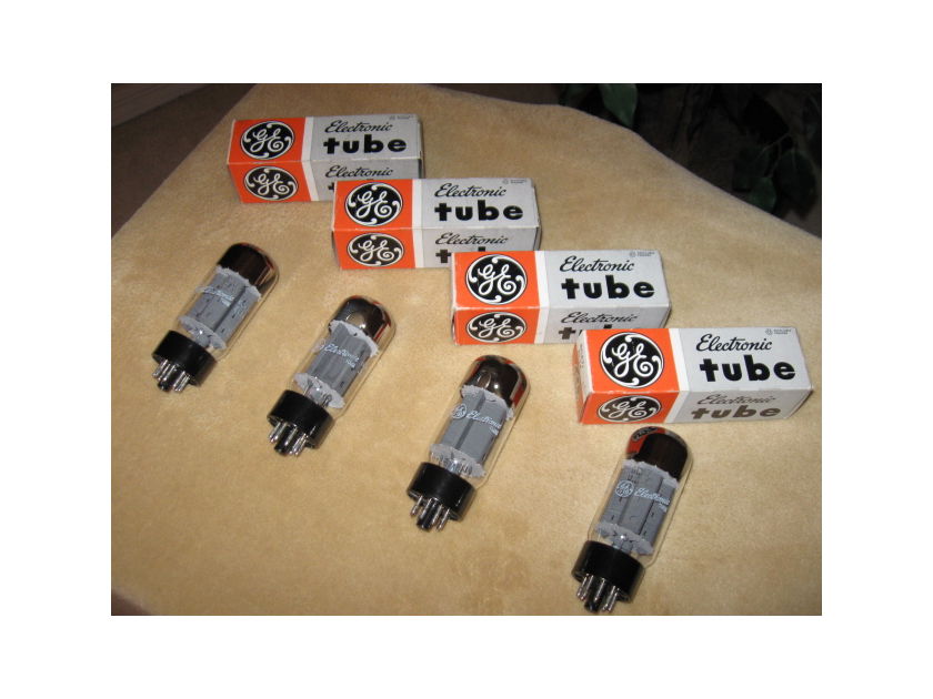 GENERAL ELECTRIC NOS (QUAD) EL34/6CA7 GENERAL ELECTRIC NOS (QUAD) EL34/6CA7