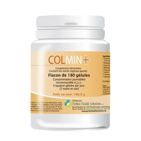 Colmin + - Cholestérolémie