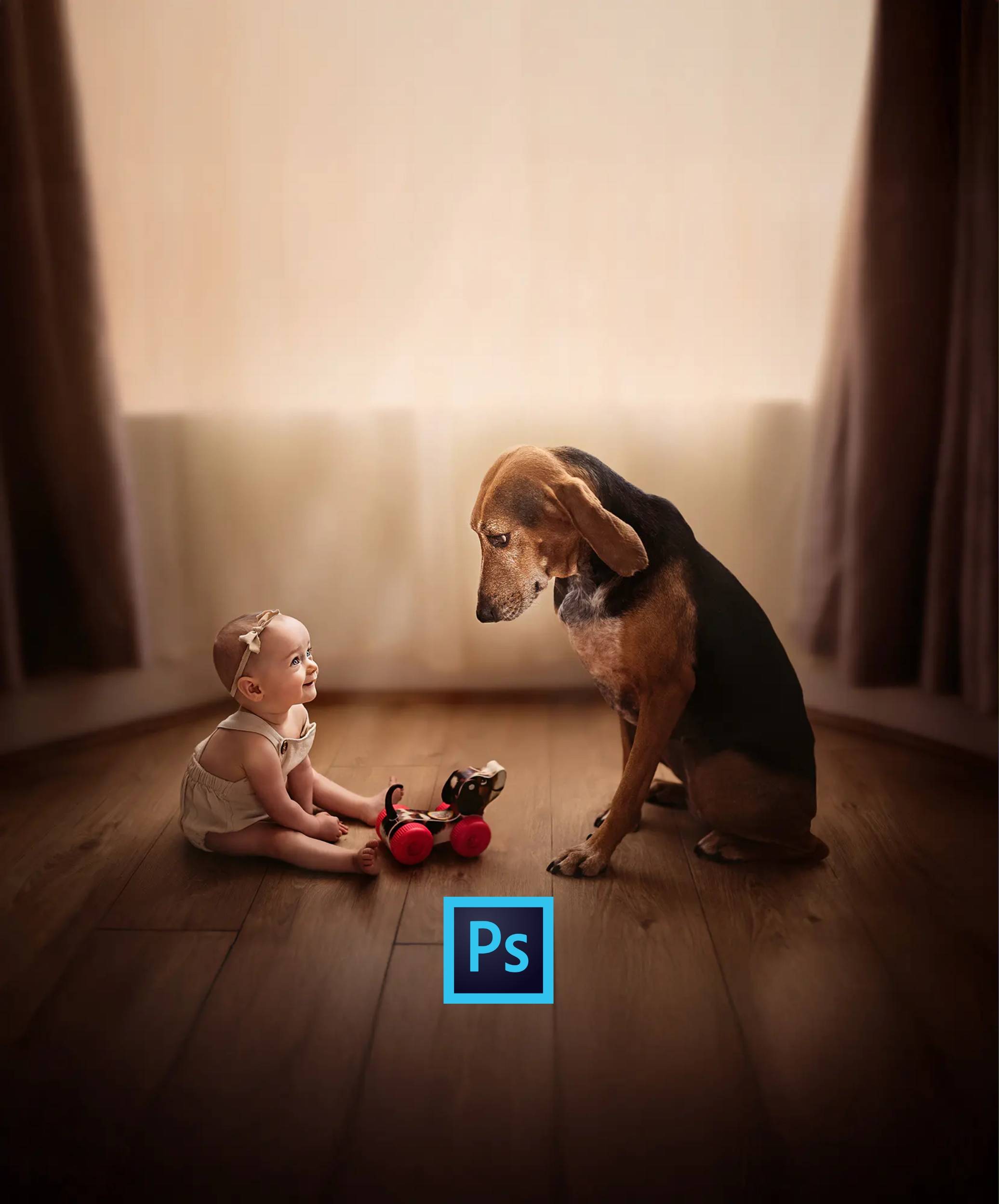 Whimsy fine art editing for photoshop