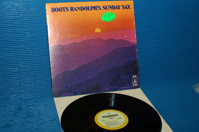 BOOTS RANDOLPH   - "Sunday Sax" -  Monument 1968