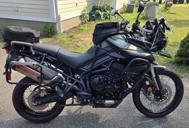 2014 TRIUMPH TIGER 800 XC ABS motorcycle for rent near Salisbury, MA