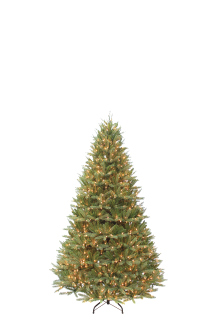 6-7 ft artificial prelit Christmas trees
