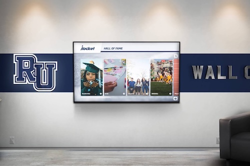 Wall Mounted Touchscreen Display