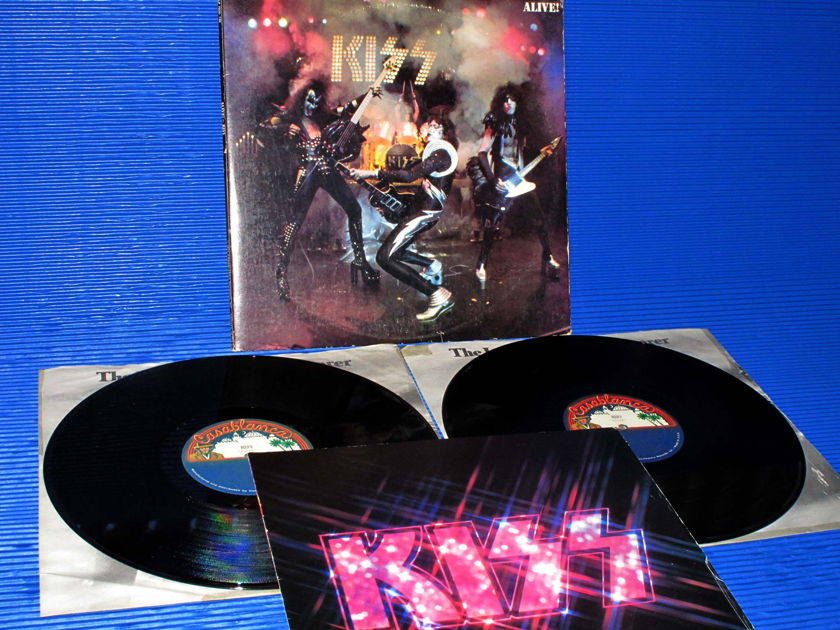 KISS  - "Alive" - Casablanca 1975 Original w/Booklet 2 LP's