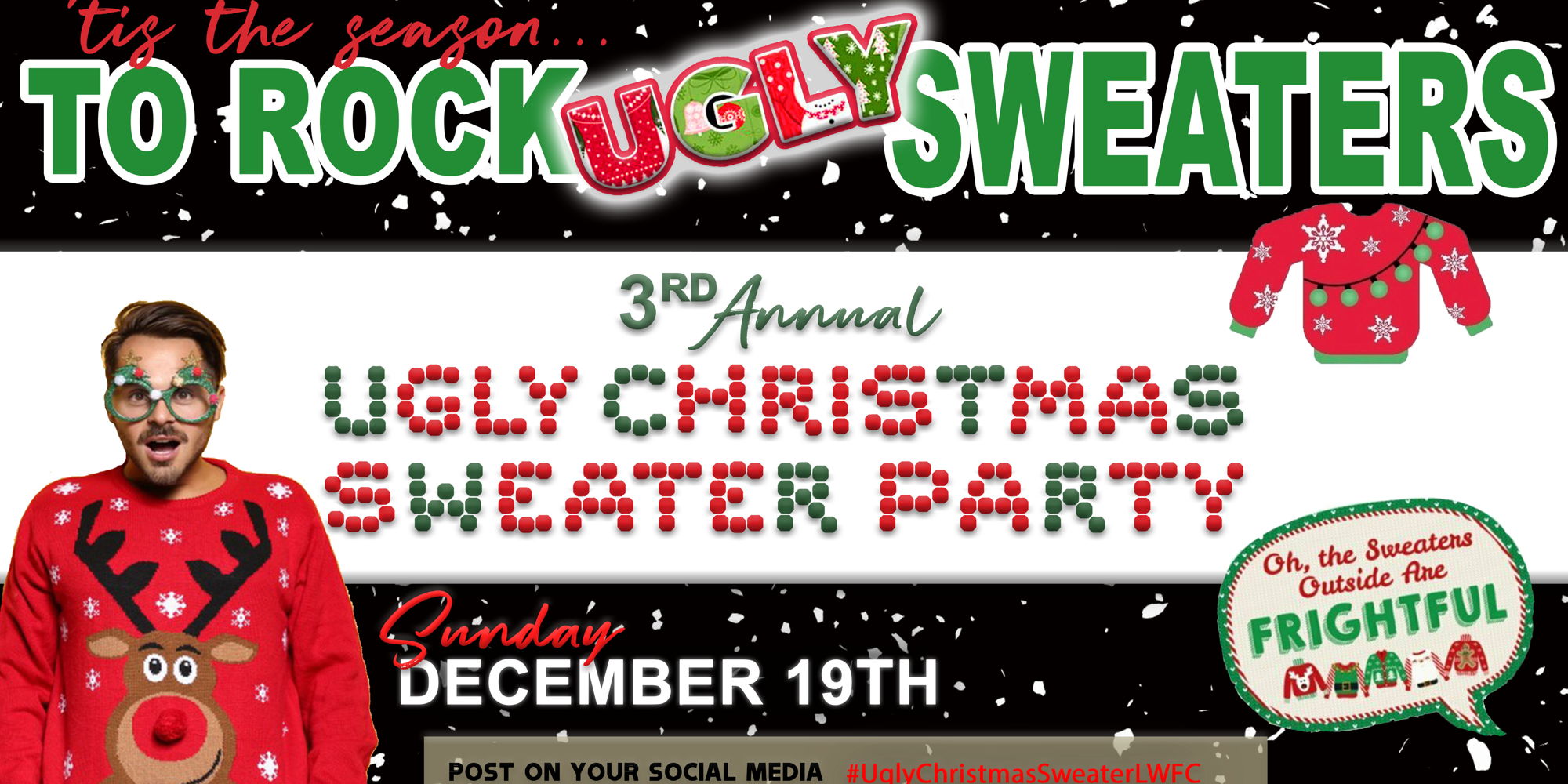Christmas Sunday - Ugly Christmas Sweater Sunday promotional image