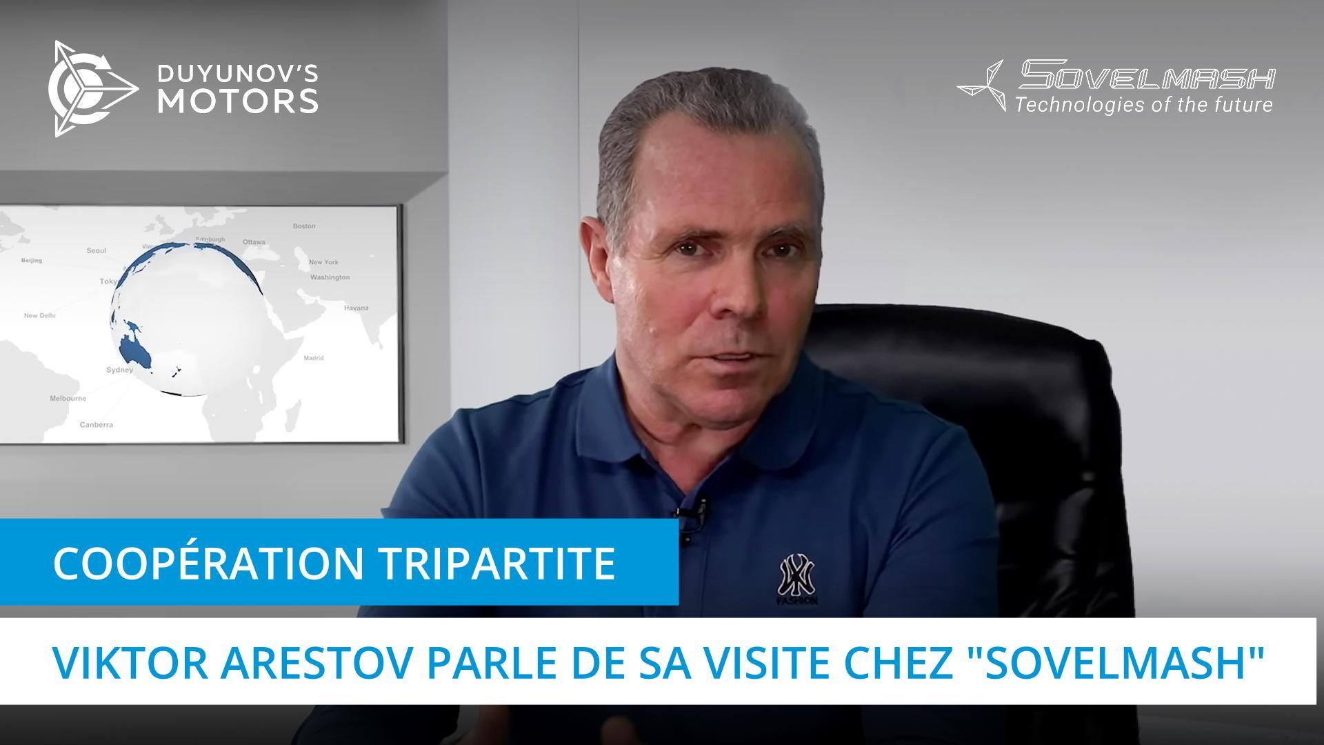 Viktor ARESTOV : " À présent nous faisons plus que gagner de l'argent ici "