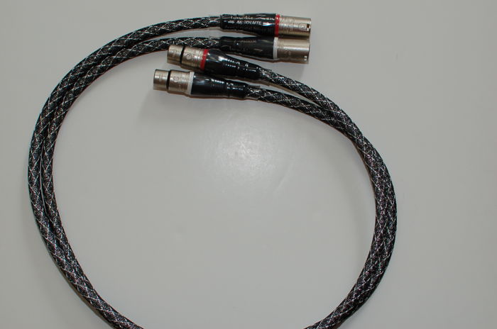 Acoustic Zen Absolute 1M pair XLR interconnects.