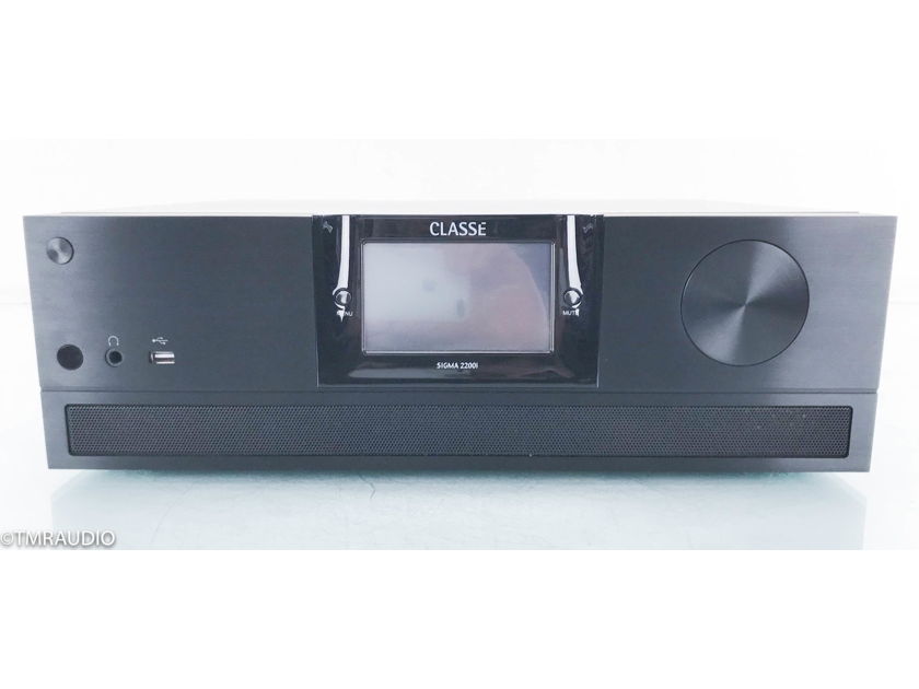 Classe Sigma 2200i Stereo Integrated Amplifier / DAC D/A Converter; HDMI (15575)