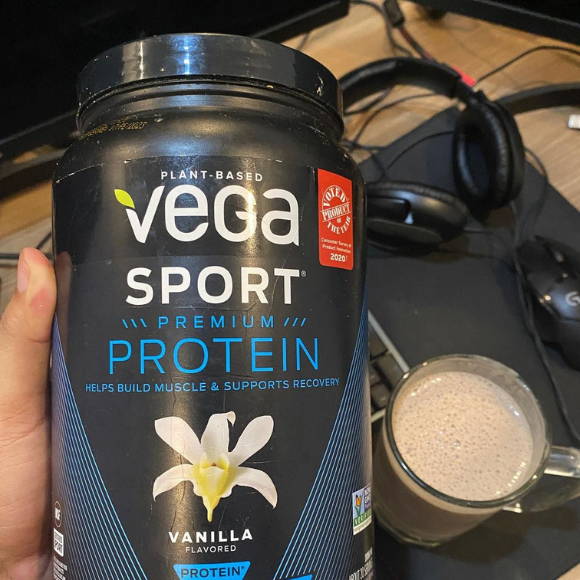 customer shows vega protein