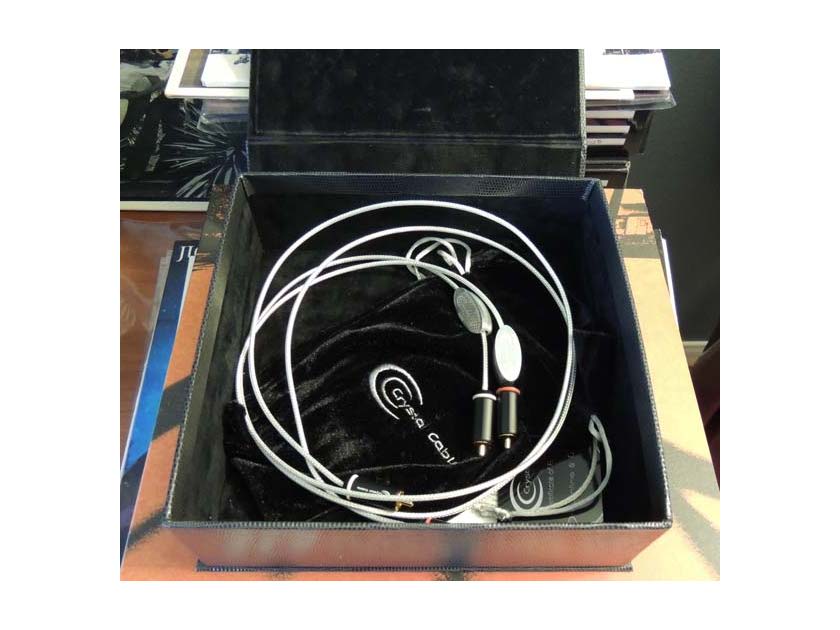 CRYSTAL CABLE Reference Diamond 1m RCA Interconnects, Customer Trade, Full Warranty!