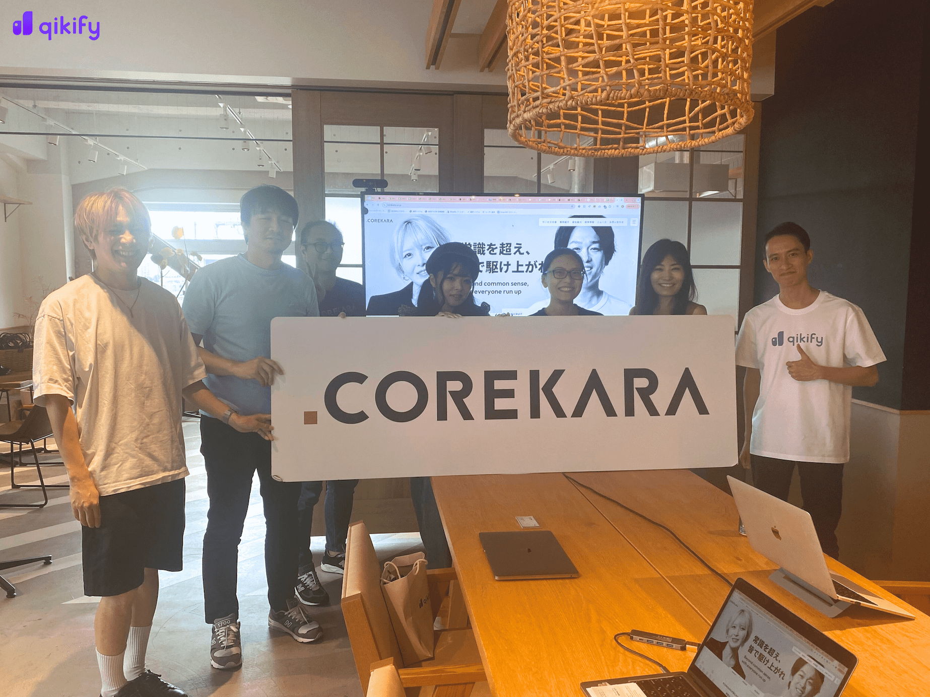 Qikify and Corekara