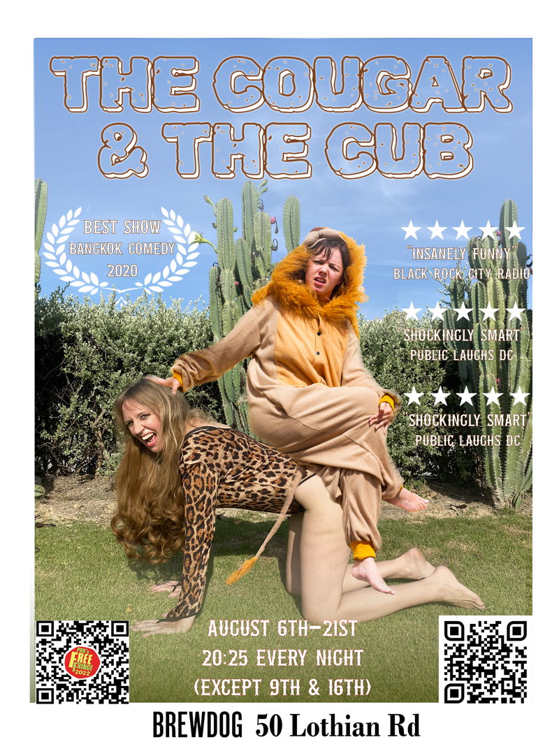 The poster for The Cougar and the Cub