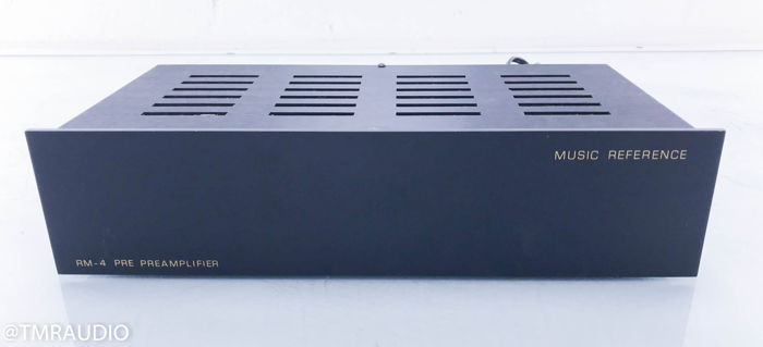 Music Reference RM-4 Tube Pre-Preamplifier RM4; Head Am...