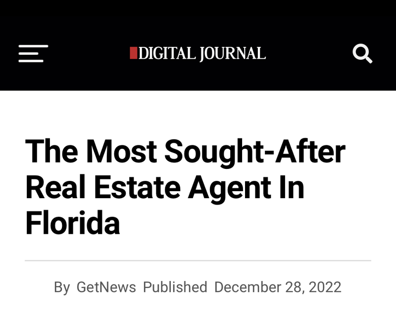 featured image for story, The Most Sought-After Real Estate Agent In Florida