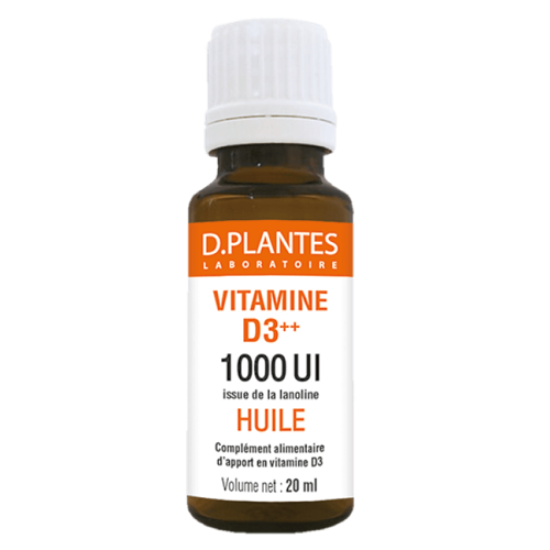 Vitamine D3++ 1000UI Huile 20ml