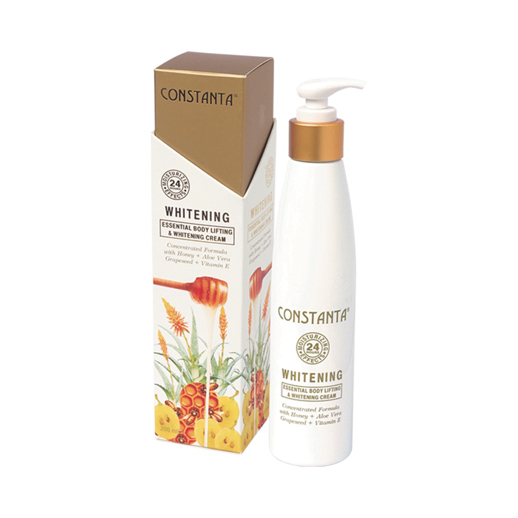คอนสแตนตา เอสเซนเชียล บอดี้ ลิฟติ้ง แอนด์ ไว้ท์เทนนิ่ง
(CONSTANTA Essential Body Lifting & Whitening Cream)