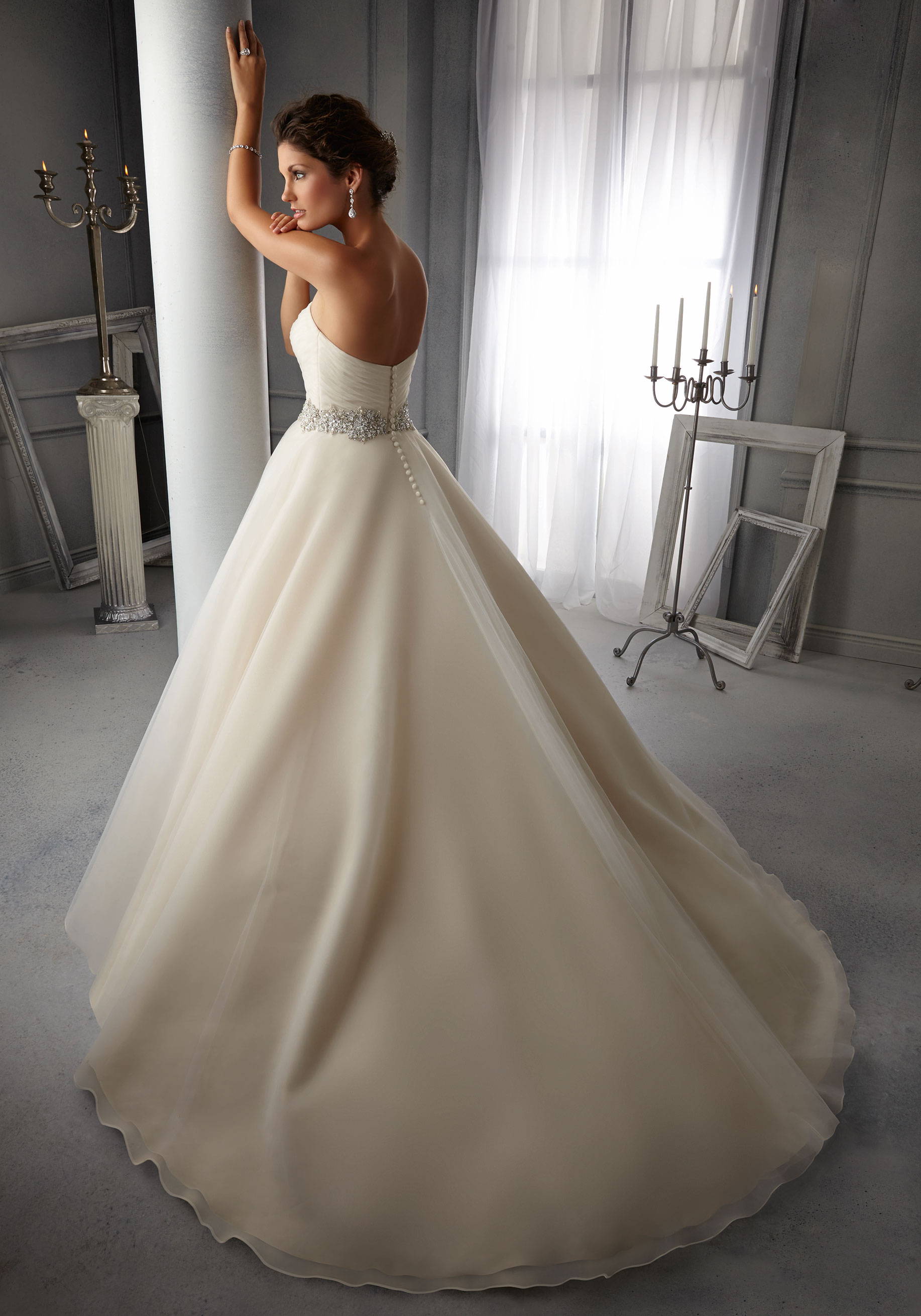MORI LEE  WEDDING DRESS 5726