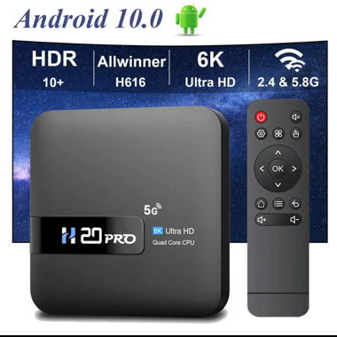H20pro Smart Tv Box
