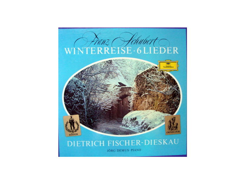 DG / FISCHER-DIESKAU-DEMUS, - Schubert Winterreise, NM, 2LP Box Set!