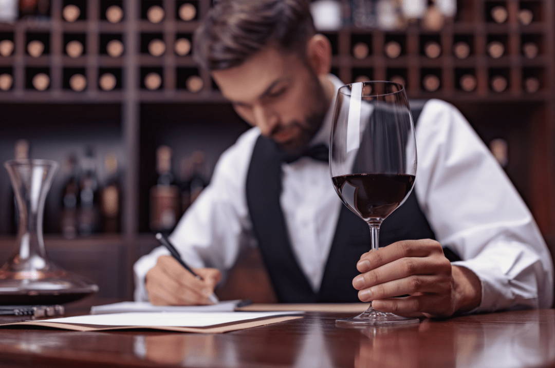 Infographie bouche du vin
