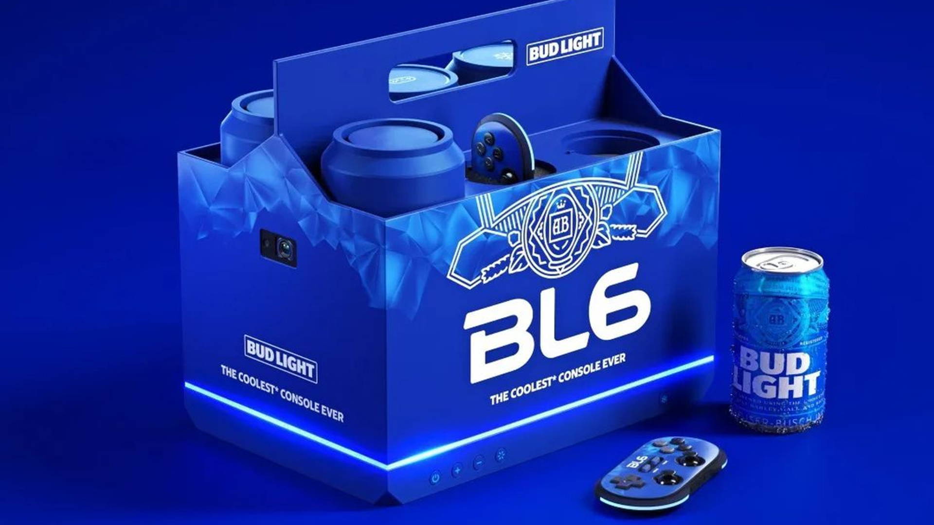 Bud Light Unveils First Game Console With Built-In Beer Koozies | Dieline -  Design, Branding & Packaging Inspiration