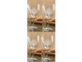 Set of Four Wine Glasses with Artwork Among The Trees by Kozar