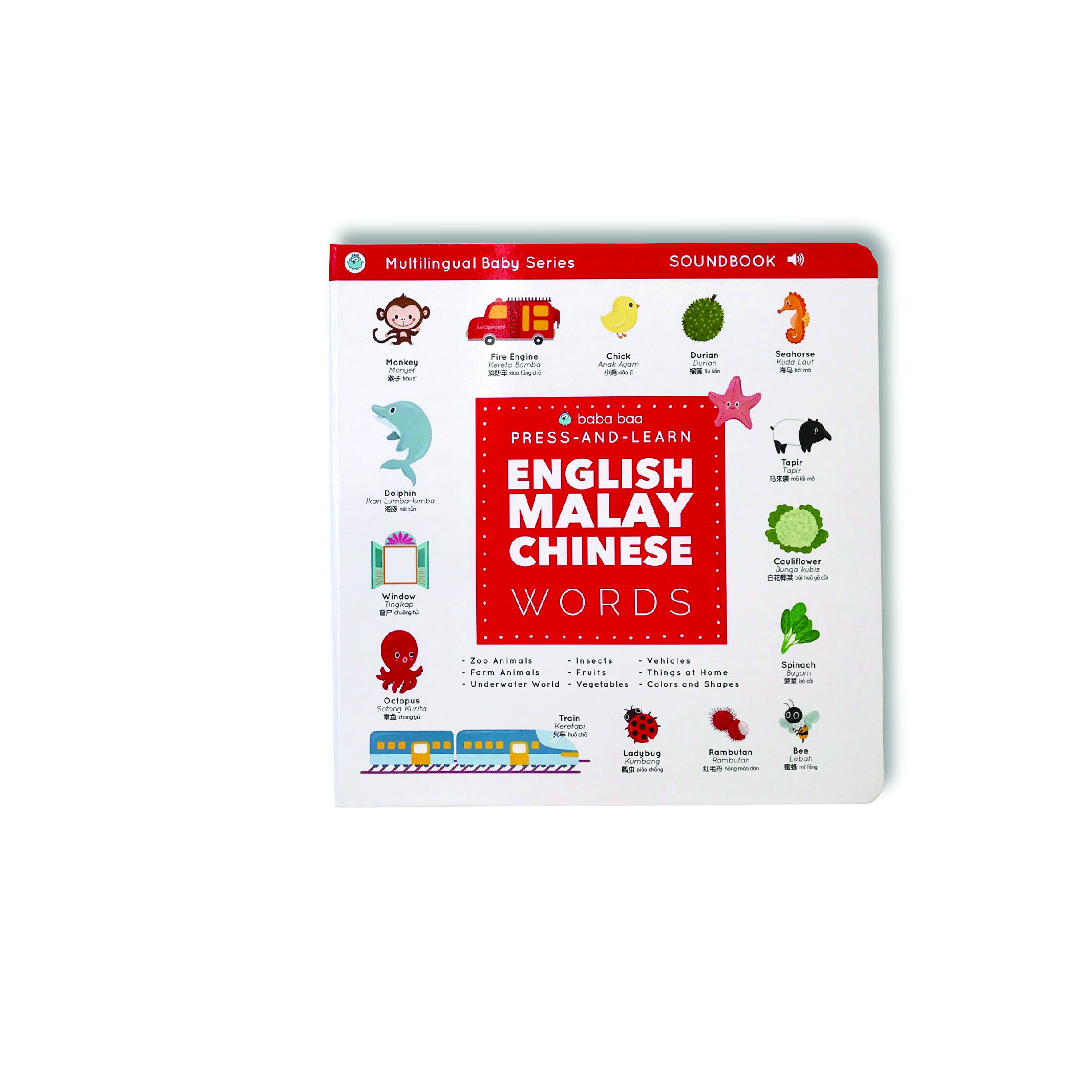 Press and Learn English Malay Chinese