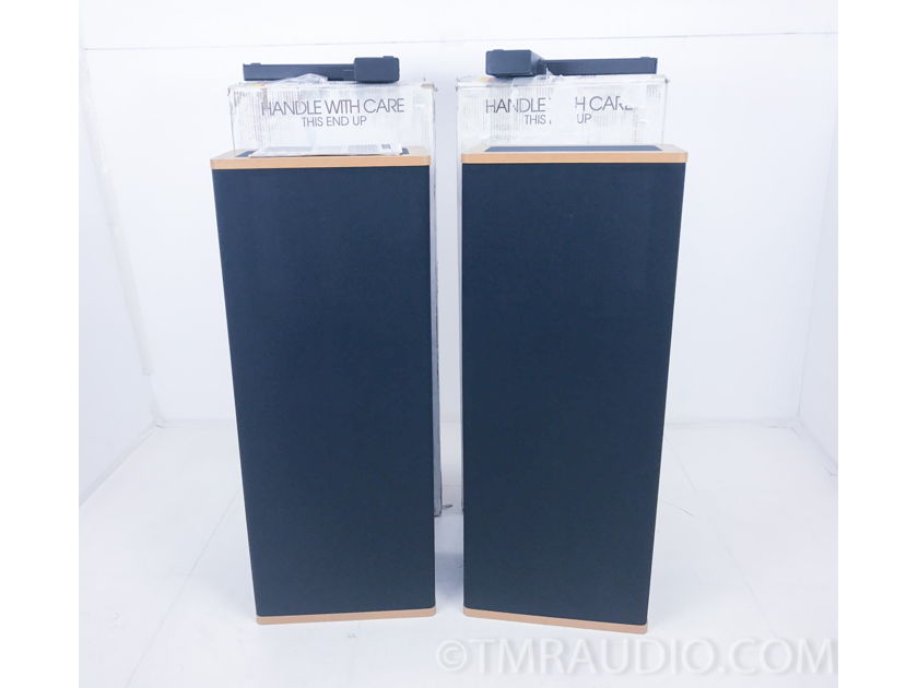 Vandersteen 2CE Floorstanding Speakers; Oak Pair w/ Stands; Boxes (2978)