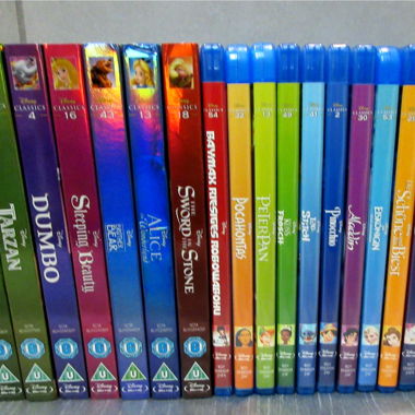 21 Bluray Sammlung Walt Disney Classics Filme