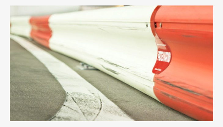 gokart arena leitplanke