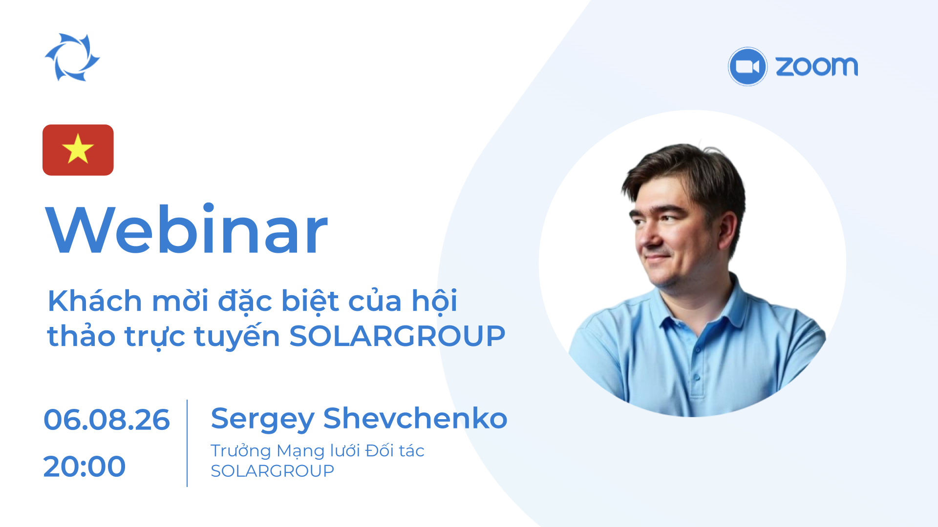 Vietnam. Khách mời đặc biệt của hội thảo trực tuyến SOLARGROUP