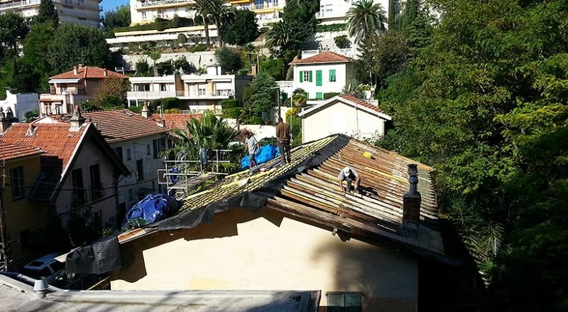 Rénovation de la couverture en tuiles de Marseille d’une résidence du CHU de Nice — photo 8 sur 10 — CEG TOITURE