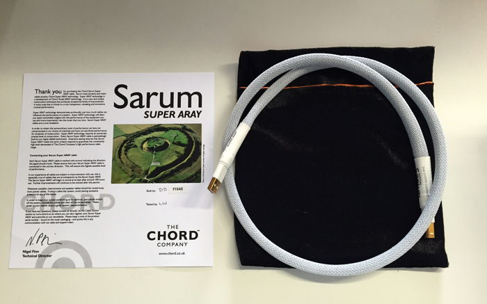 Chord Co. Sarum Super ARAY-USB - MINT! #1