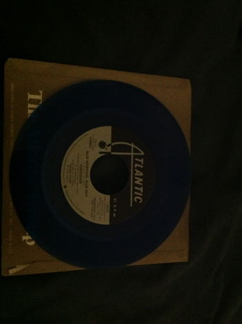 Foreigner - Blue Morning Blue Day Promo Blue Vinyl 45 NM