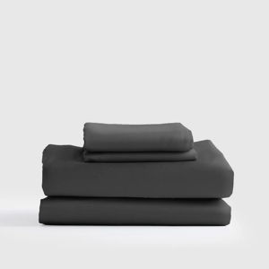 Organic Bamboo Viscose King Sheet Set - Charcoal
