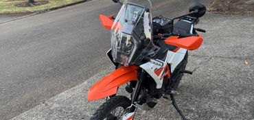 2025 KTM 390 ADVENTURE R motorcycle for rent near Carmichael , CA