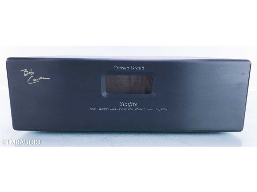 Sunfire Cinema Grand Signature 5 Channel Power Amplifier  (15825)