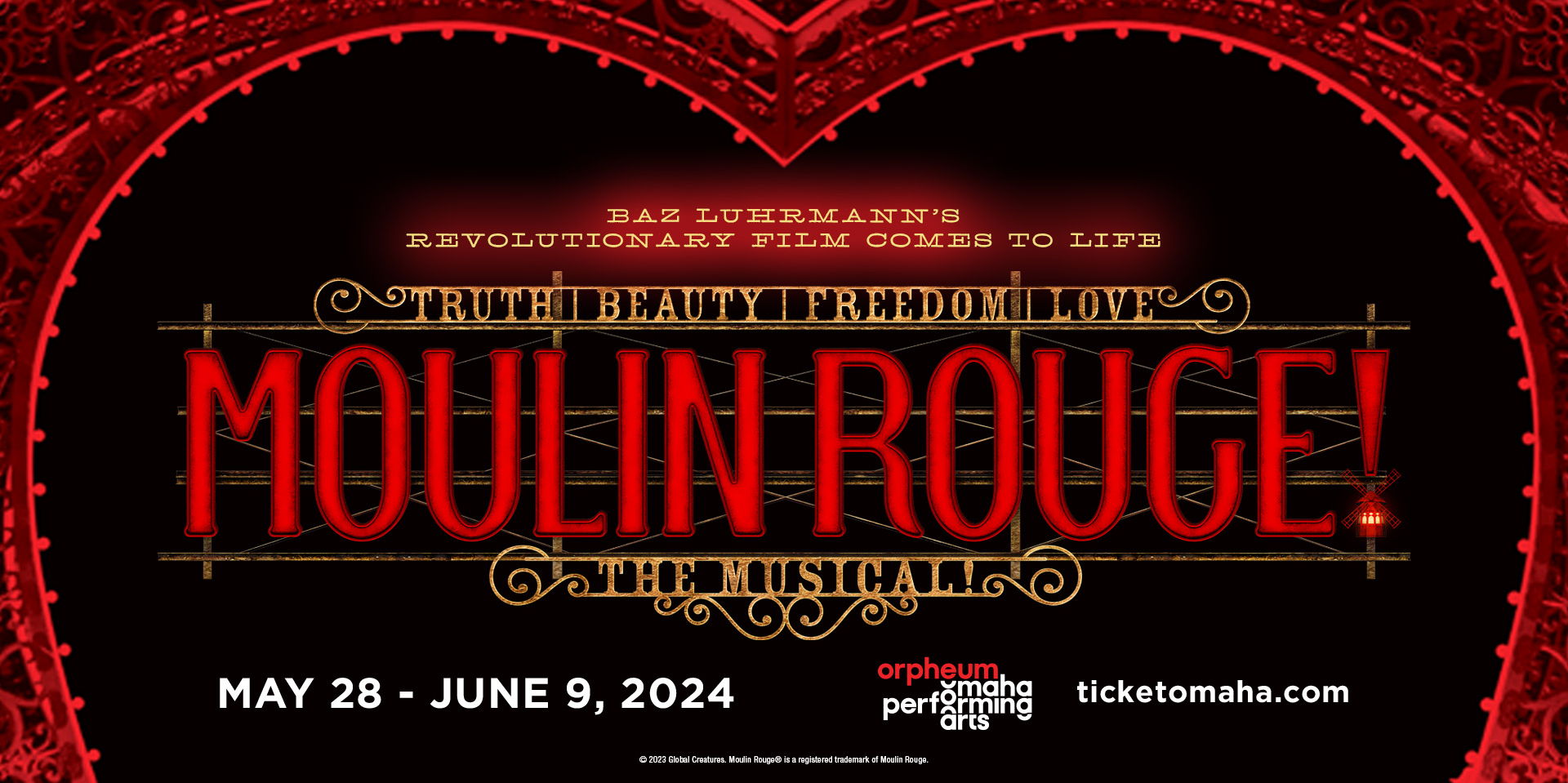 MOULIN ROUGE! THE MUSICAL promotional image