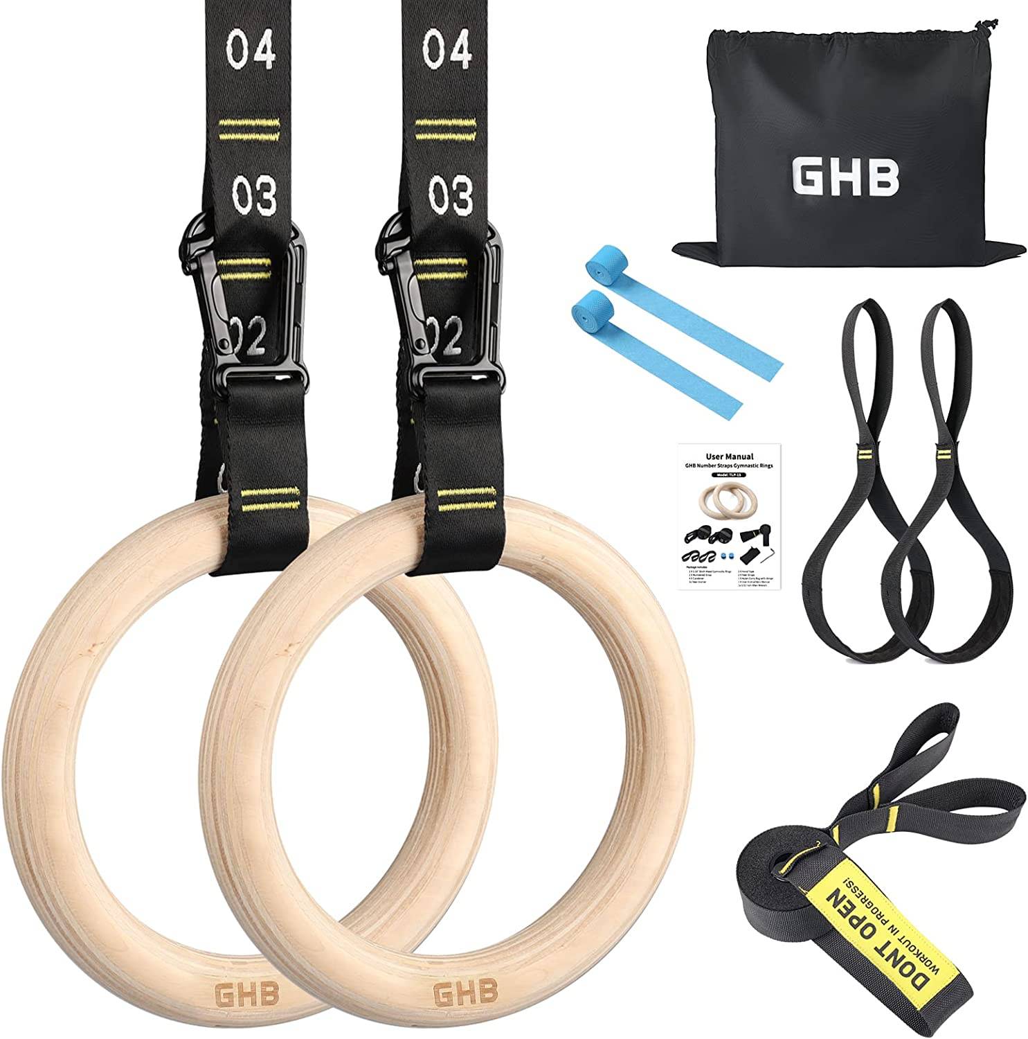  GHB Gymnastic Rings 