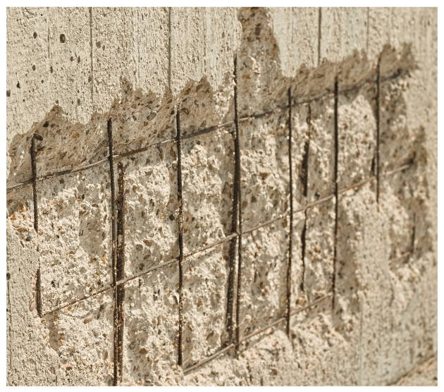 Concrete spalling