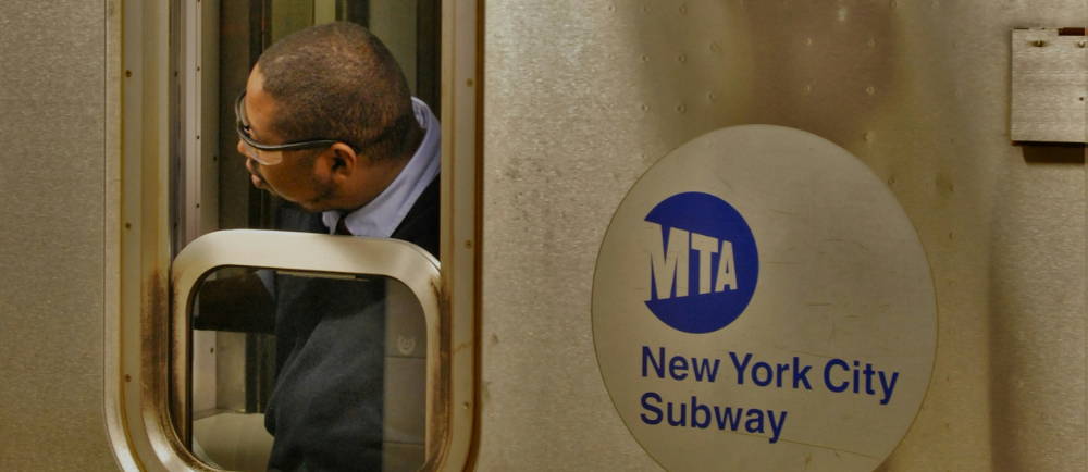MTA New York City Subway train driver