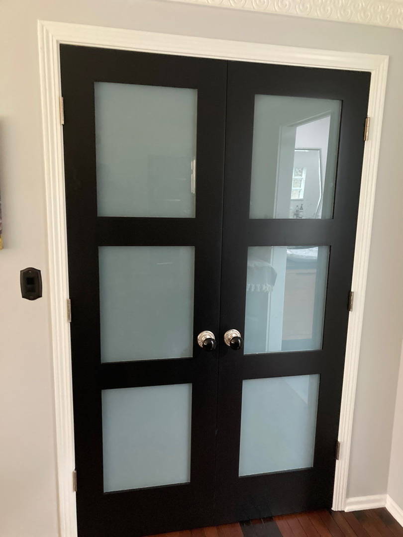 New interior door