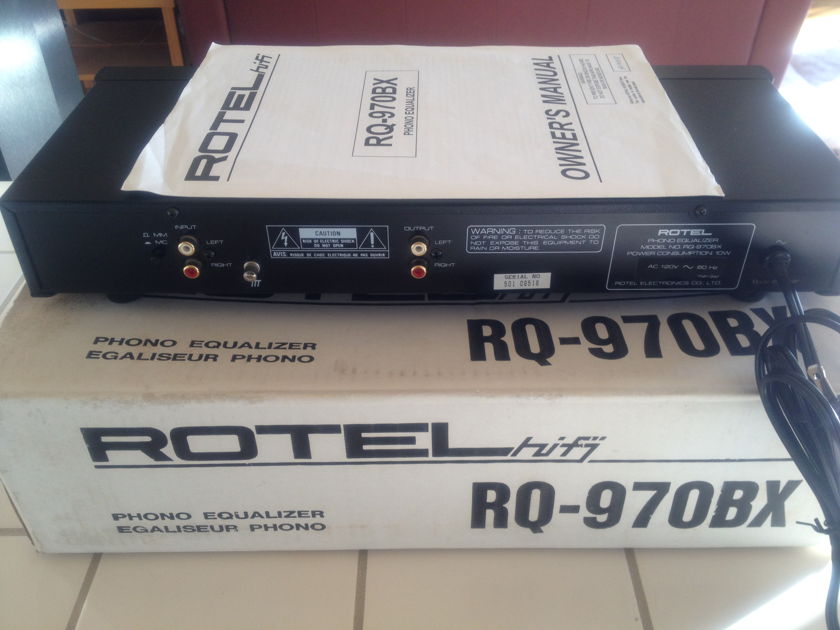 Rotel RQ-970BX Phono Equalizer