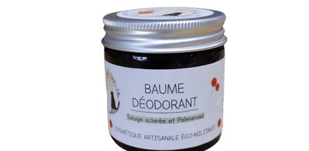 Baume Déodorant - Sauge Sclarée et Palmarosa