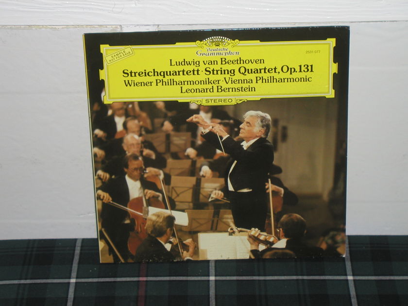 Bernstein/VPO - Beethoven String Qte DG German import  press