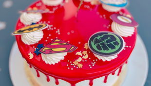 superheld torte