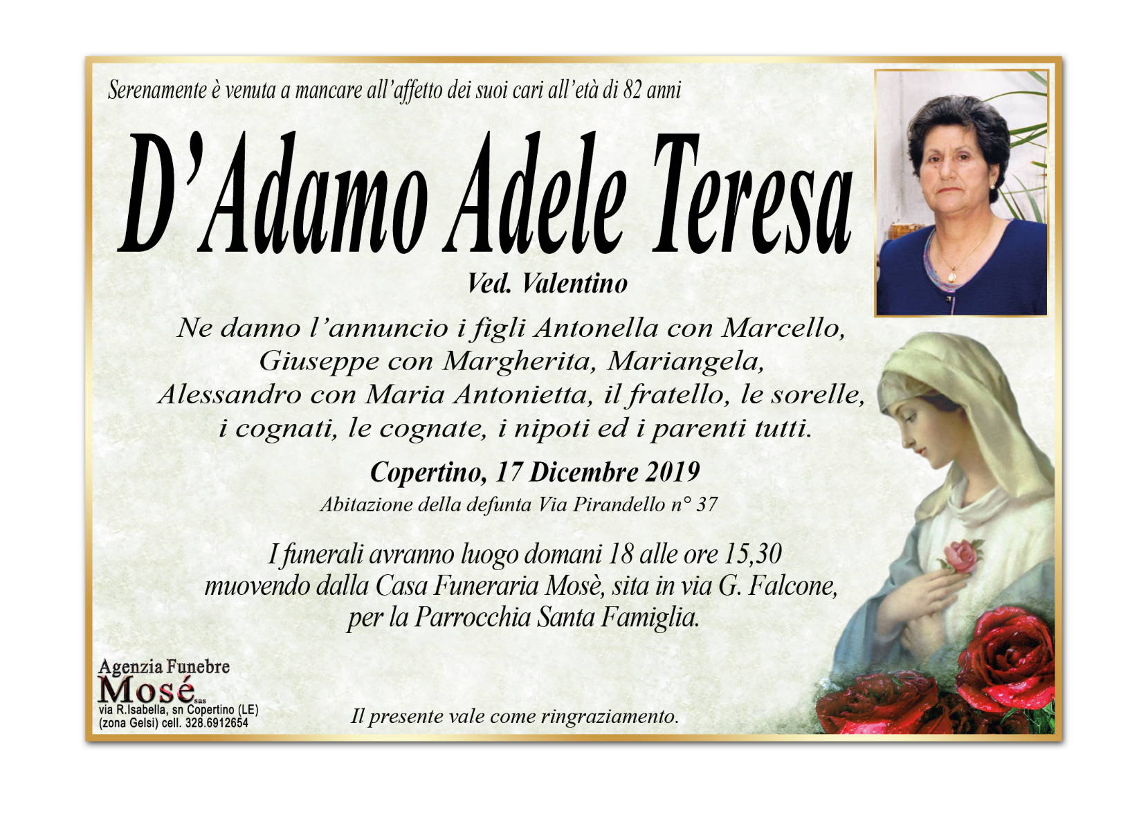 Adele Teresa D’Adamo