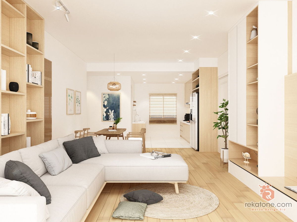 Modern Minimalist Korean Style Interior Design For Condominium In Malaysia