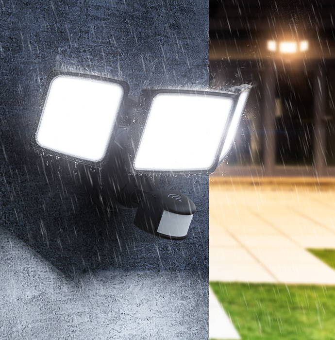 IP65 Waterproof 100W Motion Sensor LED Outside Lights 