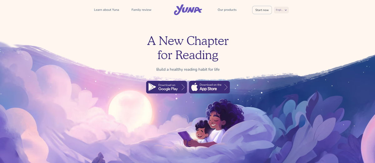Screenshot of Yuna , from the purple websites collection.